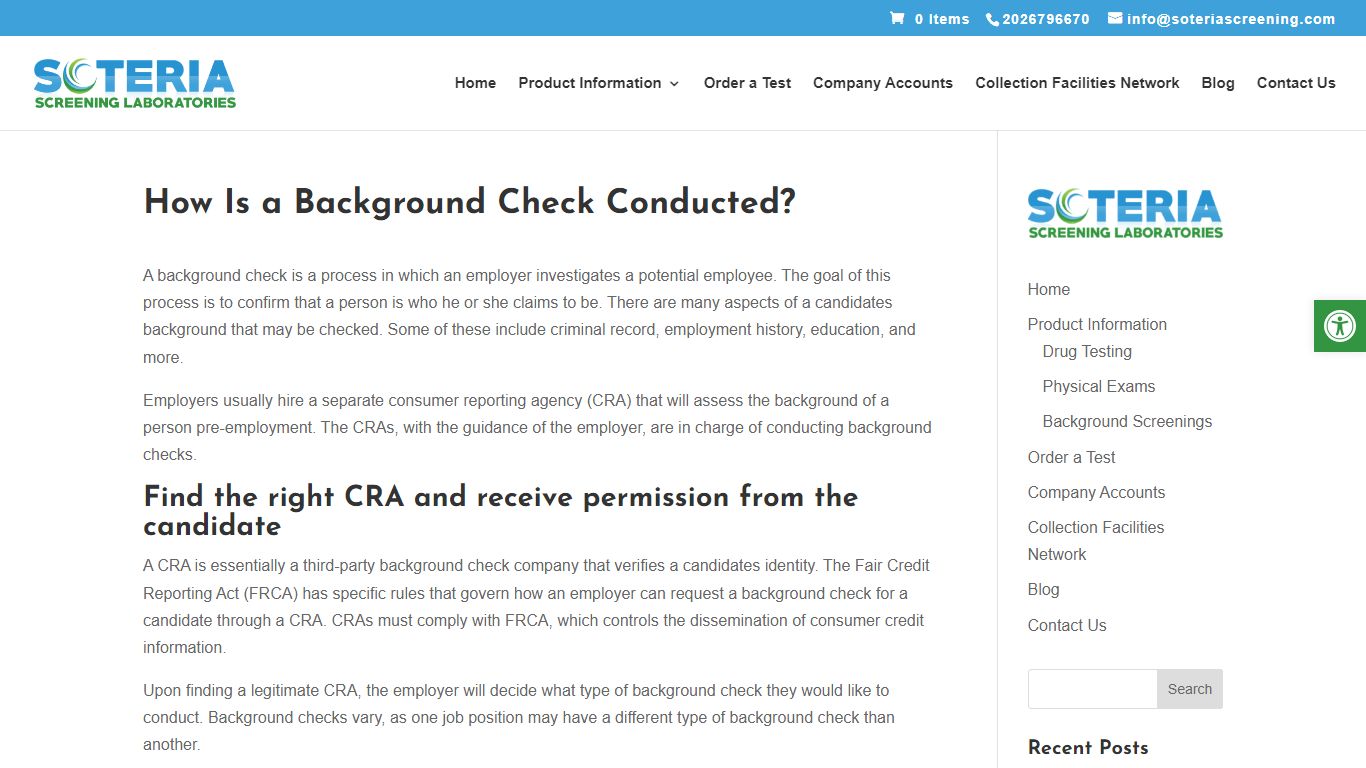 How Is a Background Check Conducted? - Soteria Screening Labs